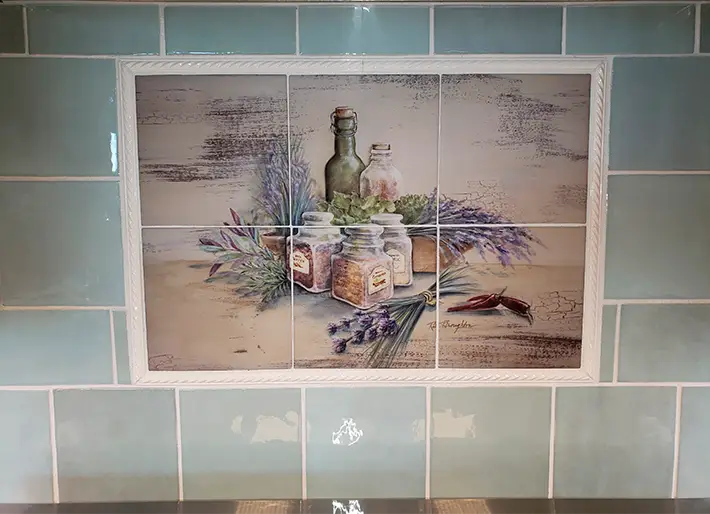 Kitchen Tile Mural